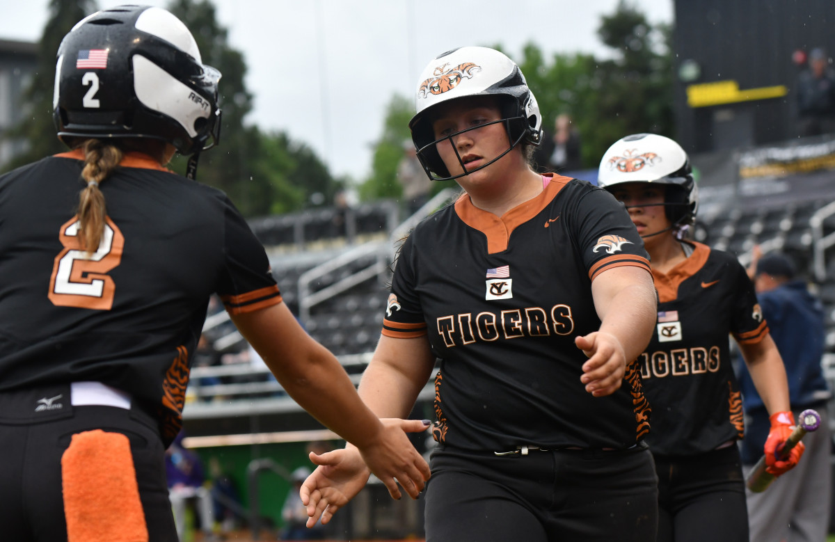 Burns Yamhill-Carlton 3A softball final Taylor Balkom 46